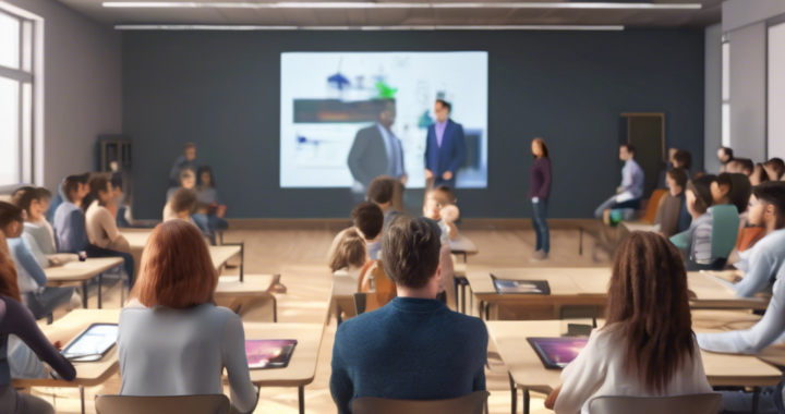 Producción de animaciones explicativas para aulas virtuales con GANs