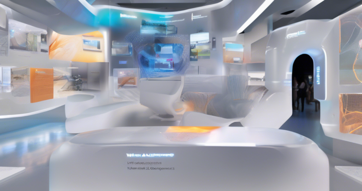 Materiales inteligentes adaptativos controlados por IA para exposiciones temporales