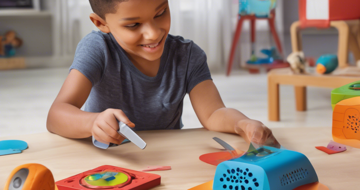 Diseño de juguetes educativos con retroalimentación táctil y adaptación cognitiva