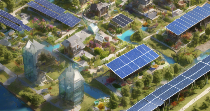 Modelado de comunidades autosuficientes con energías renovables y gestión por IA