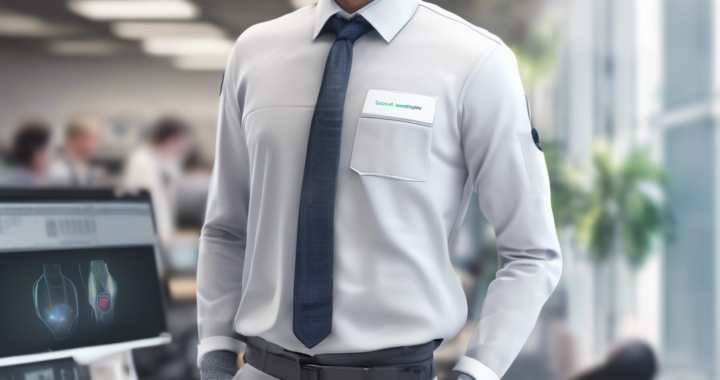 Diseño de vestuario laboral con sensores de bienestar y recomendaciones posturales