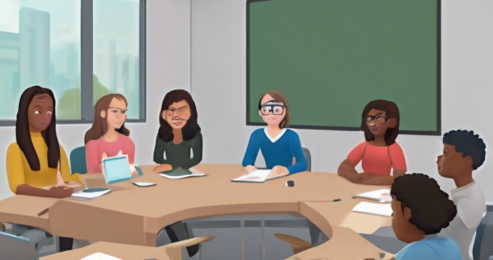 Generación de esquemas de debate en aulas virtuales con equilibrio de participación