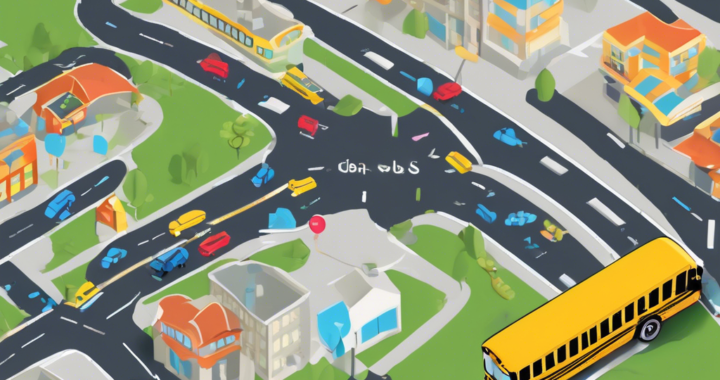 Optimización de rutas de transporte escolar con variables de seguridad y eficiencia