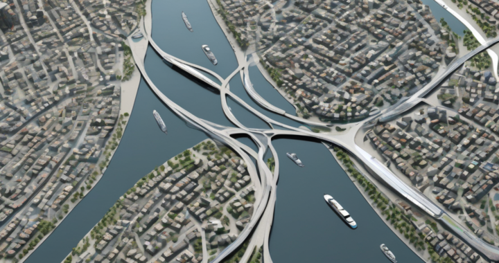 Modelado de redes de transporte fluvial urbano con optimización hidrodinámica