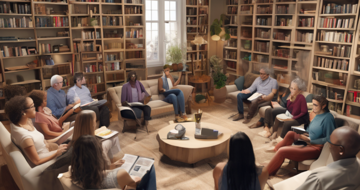 Generación de contenido para clubes de lectura virtuales con dinamizadores de IA